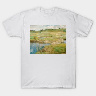 The Concord Meadow by Childe Hassam T-Shirt